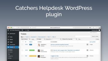 Catchers Helpdesk WordPress Plugin: Catch Your Client's Dreams