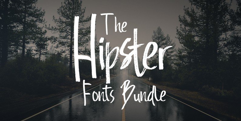 Hipster Font Bundle
