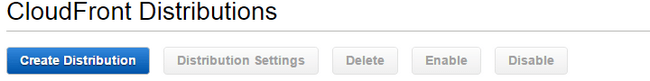 Configure Amazon CloudFront - Create a CloudFront Distribution