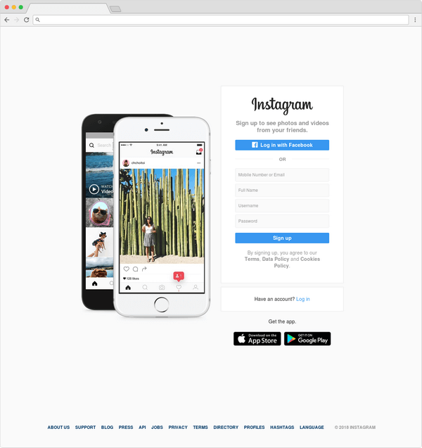 Ecommerce Website Visibility - Instagram have 400 million active users.