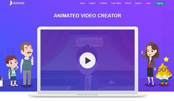 Animiz is a desktop animation software.  
