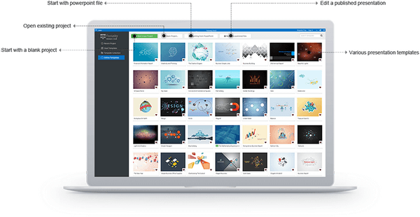 Focusky is a PowerPoint Presentation software.