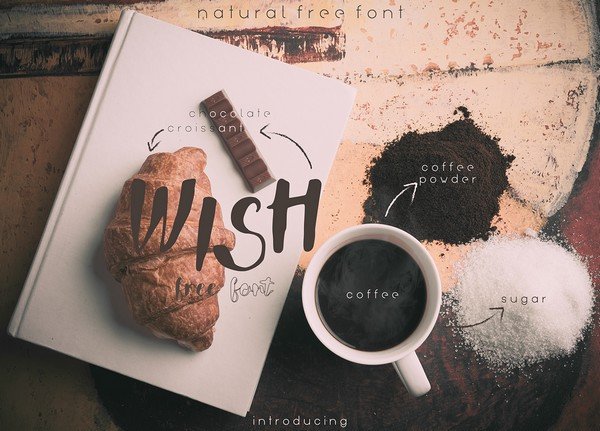 Wish is a handwritten font with a laid-back and modern look.