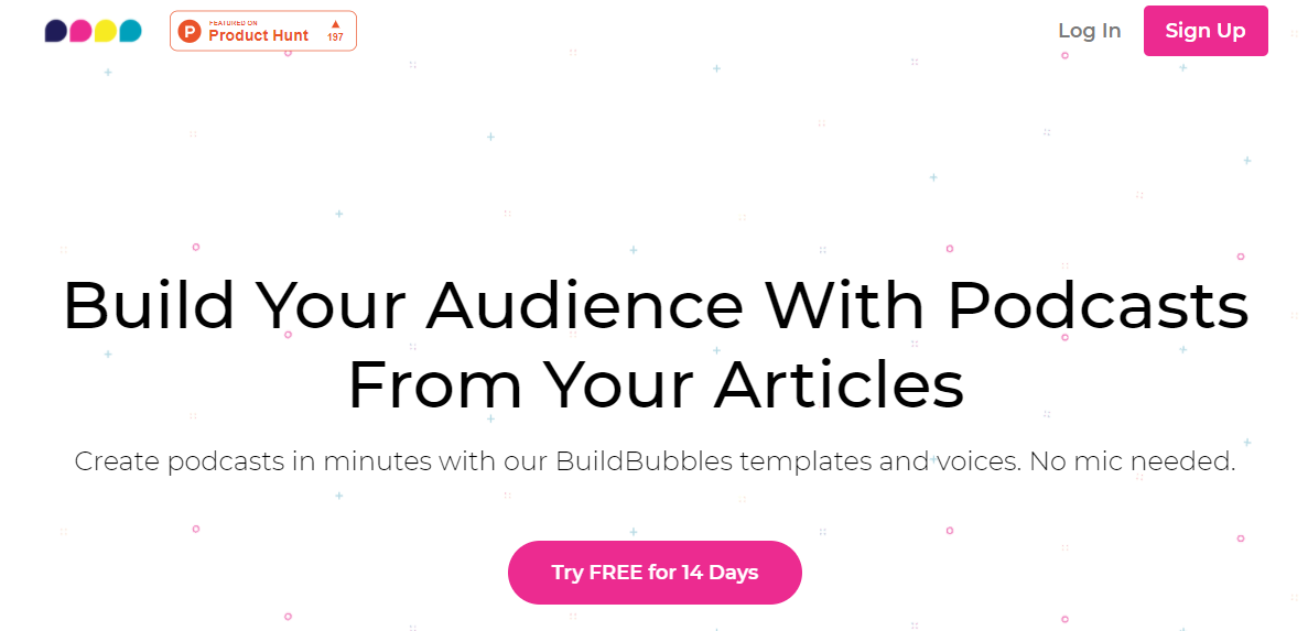 BuildBubbles