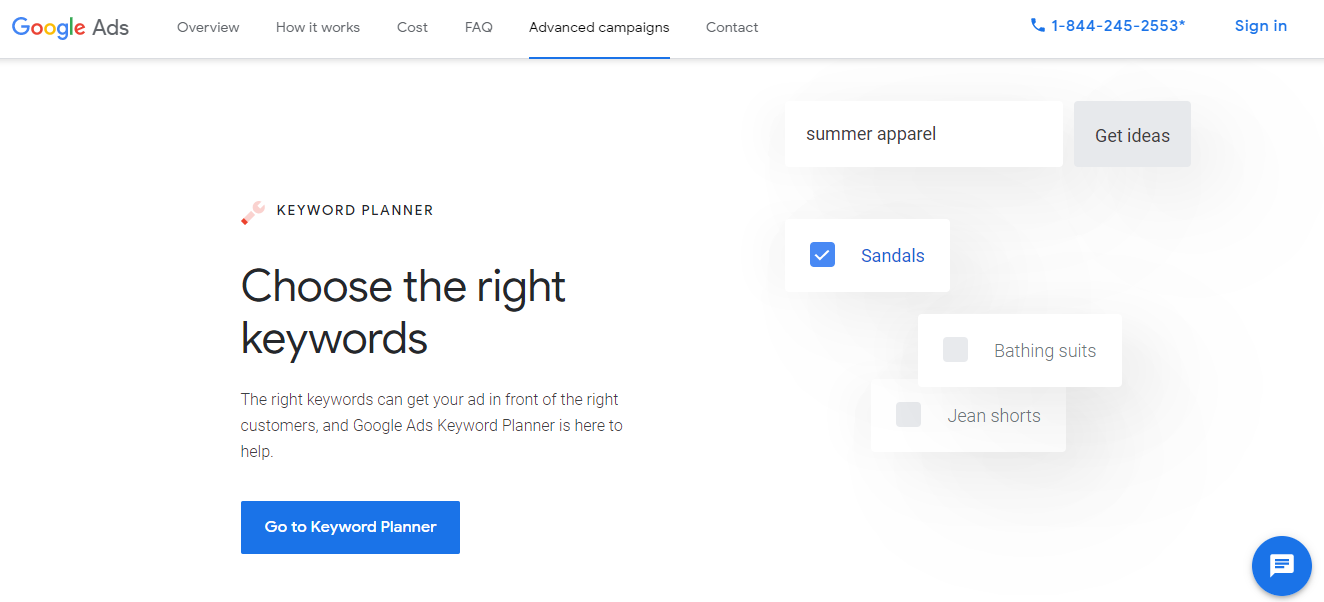 Keyword Planner