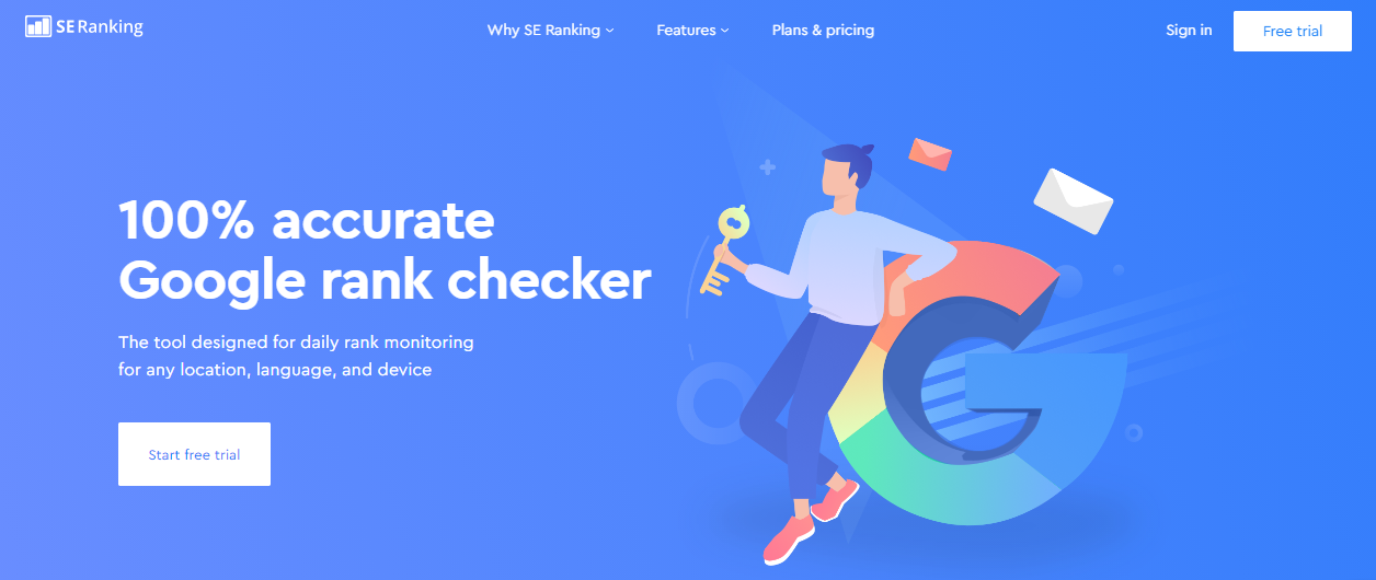 google search ranking checker