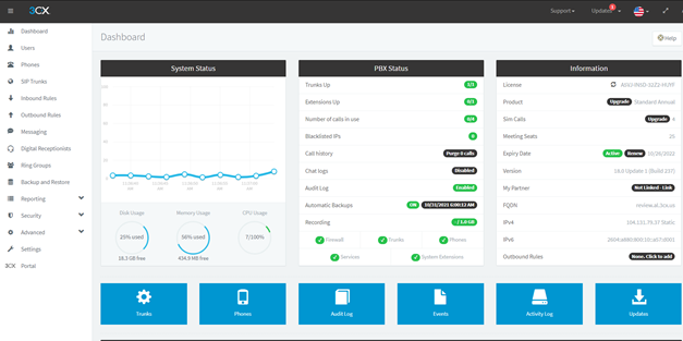 Dashboard