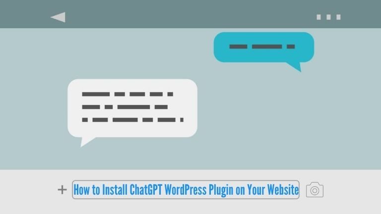 How to Install ChatGPT WordPress Plugin on Your Website