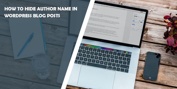 How to Hide Author Name in WordPress Blog Posts
