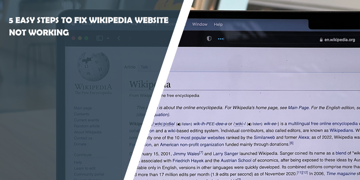 5 Easy Steps to Fix Wikipedia Website Not Working