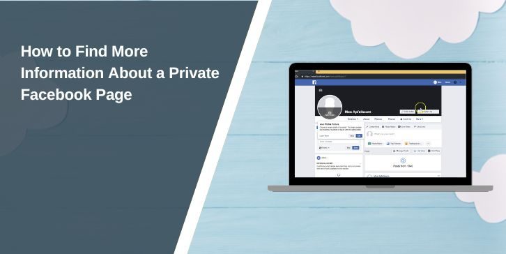 How to Find More Information About a Private Facebook Page