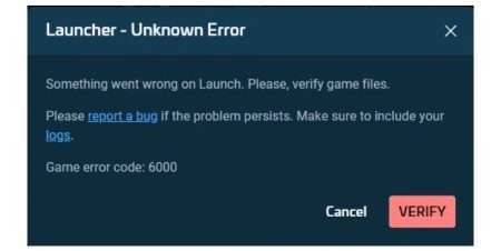 Error Code 6000 How to Fix Star Citizen Error Code 6000: A Step-by-Step Guide