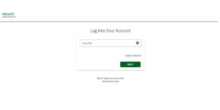 How to Log in to Network Solutions