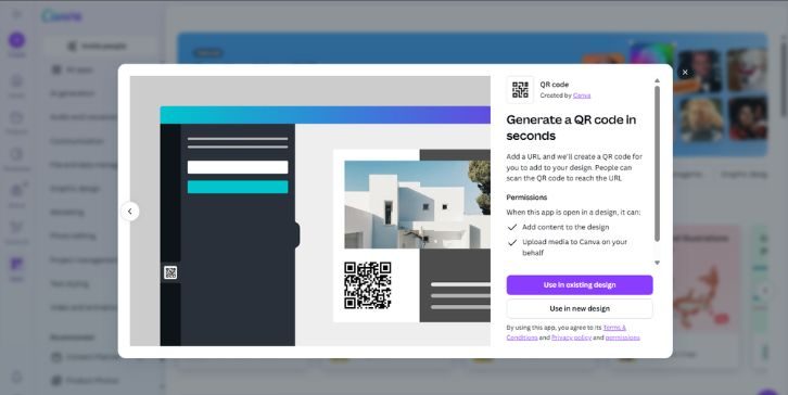 Canva’s Free QR Code Generator
