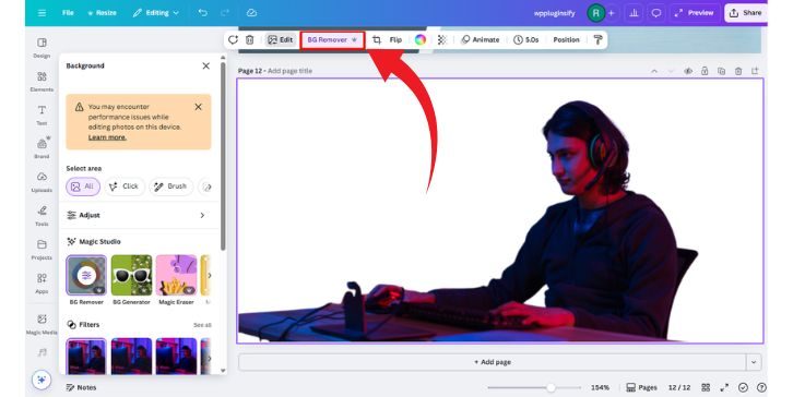 How to Make a Transparent Background in Canva
