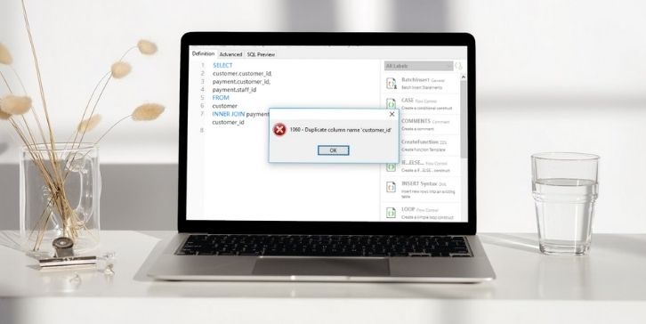What Does SQL Server Error Code 1060 Mean
