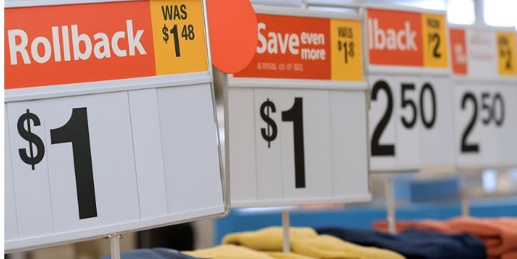 What Does Rollback Mean at Walmart