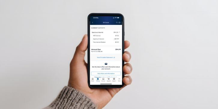 Check Your Billing Cycle on spectrum app