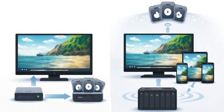 Media Player vs Media Server: The Key Difference
