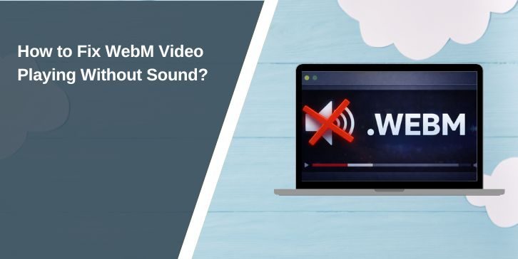 How to Fix WebM Video Playing Without Sound