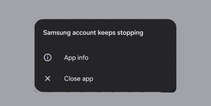 What Does “Samsung Account Keeps Stopping” Mean?