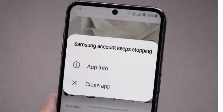 What Is Samsung Account Keeps Stopping Error