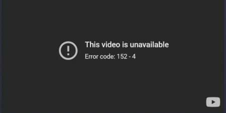 How to Fix This Video Is Unavailable Error Code: 152-4 on Youtube